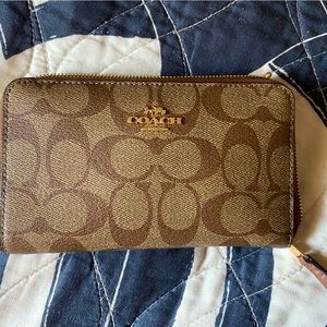 Coach Zip Wallet